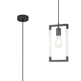 Canto Graphite Ceiling Lights Diyas Single Pendant Canto Graphite Ceiling Lights Diyas Single Pendant